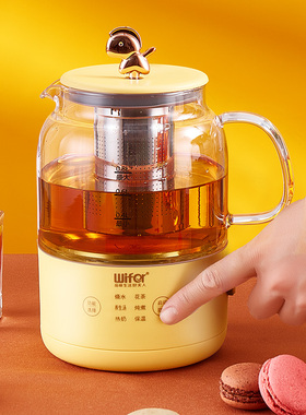 多功能迷你养生壶  家用全自动电热水壶 好夫人WIFER分体煮茶器