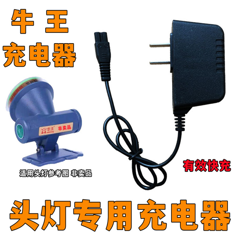 牛王头灯充电器双孔通用型