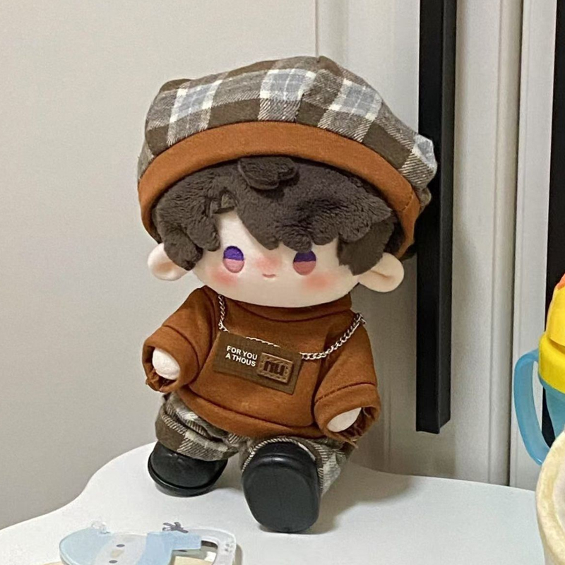 现货20厘米10cm棉花娃娃衣服套装公仔玩偶替换可爱属性换装娃衣