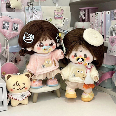 20厘米棉花娃娃衣服换装