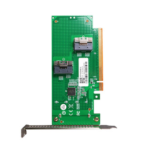 16X转SlimSAS 速桥PCI 4.0 8654转接卡游戏显卡外接扩展卡 SFF