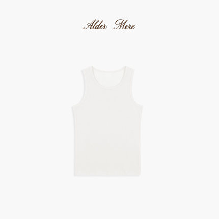 Alder Mere 口粮系列 夏季新款重磅棉质男女同款基础螺纹打底背心