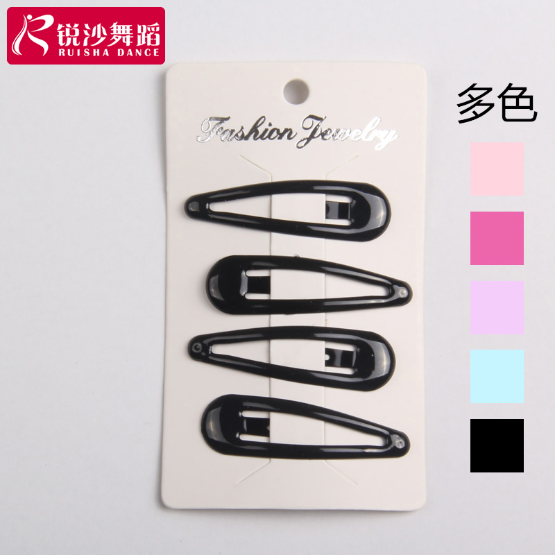 儿童发夹芭蕾舞蹈发卡黑色头饰