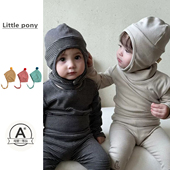 套装 长裤 男女宝宝韩版 打底衫 保暖两件套 条纹长袖 婴儿衣服秋冬新款