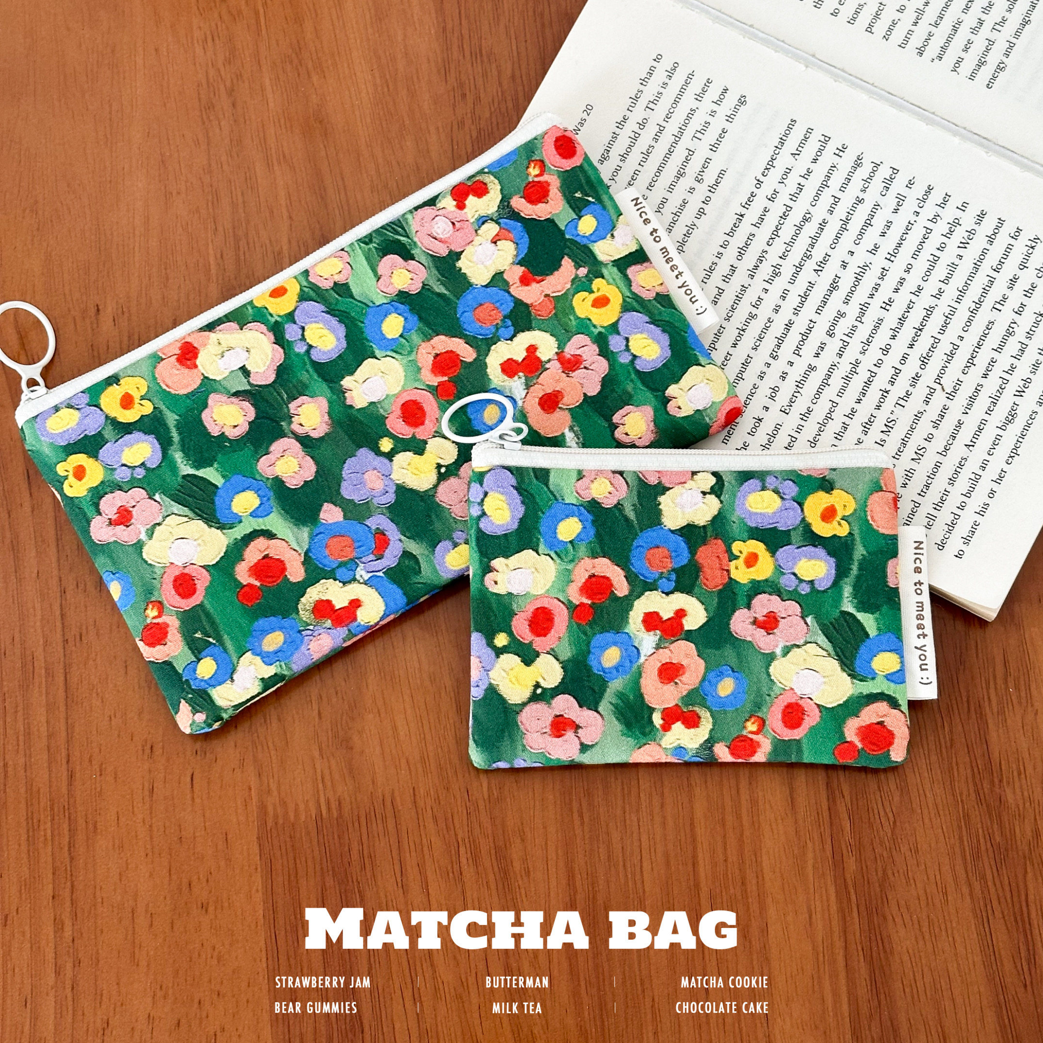 莫奈油画 棉布碎花迷你硬币零钱包女收纳包 钥匙驾驶证耳机小布袋,收纳整理,卡包/证件包,淘宝优惠券,粉丝福利购,淘宝优惠卷