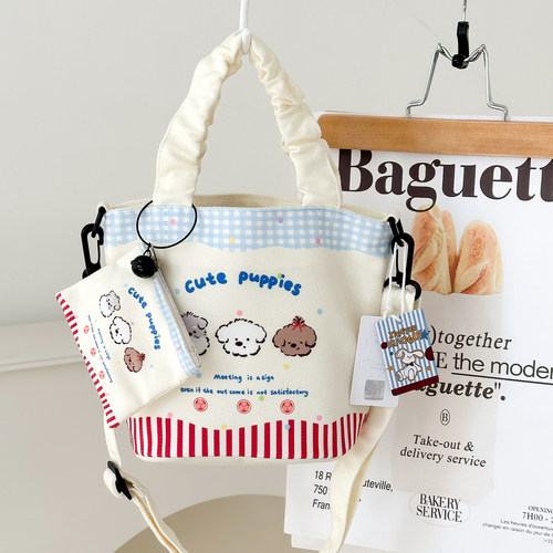 托特包女学生手拎单肩两用款