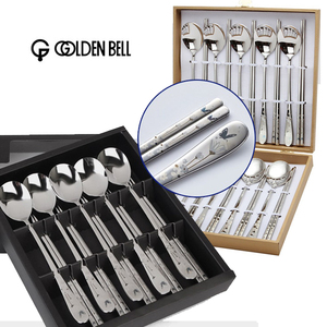 韩国GOLDENBELL不锈钢勺子