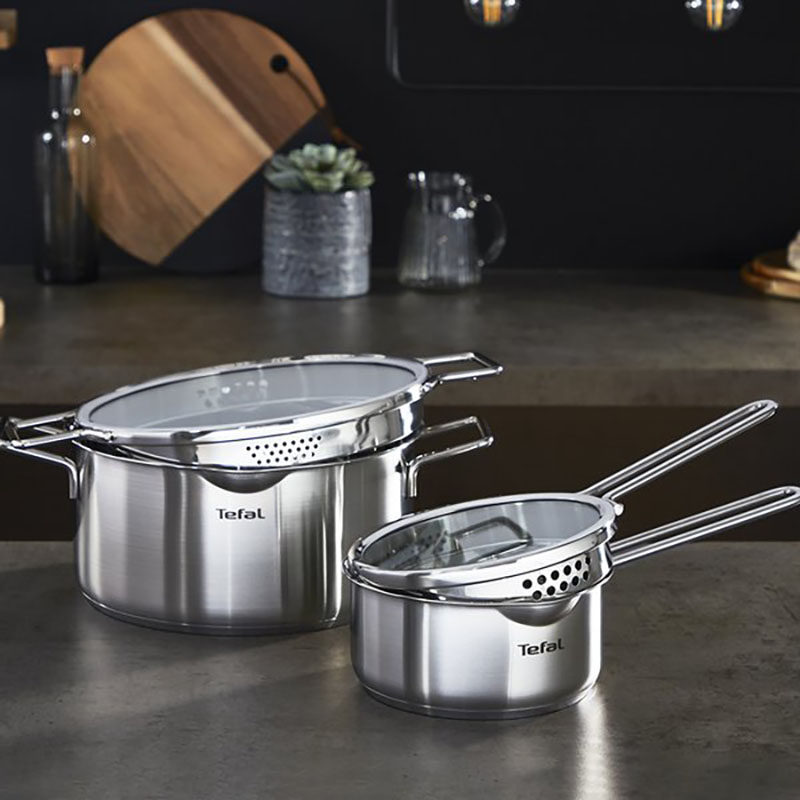 Tefal/特福正品汤锅+不锈钢18-10