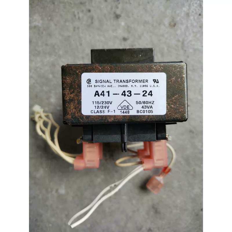 议价SIGNAL 红线牛 进口变压器 A41-43-24 拆