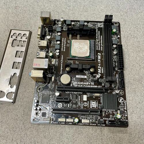 议价技嘉F2A68HM-S1主板带速龙X4-840四核处理器带挡
