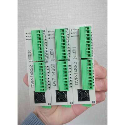 议价9成新PLC DVP14SS11R2/14SS11T2/14SS211R/14SS211T包好
