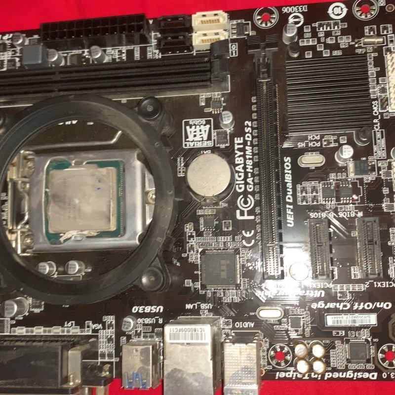 议价技嘉GA-H81M-DS2主板 U一起