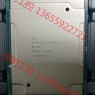 议价 Intel xeon 8175M CPU 正式版，2.5主频