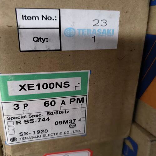 议价terasaki 断路器 XE100NS 3P 60A