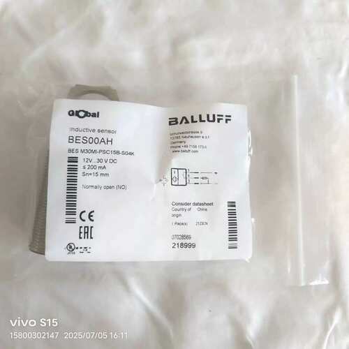 议价BALLUFF接近开关，型号BES00AH，型号B