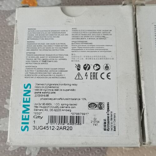 议价3UG4512-2AR20 的 有2个，标价为
