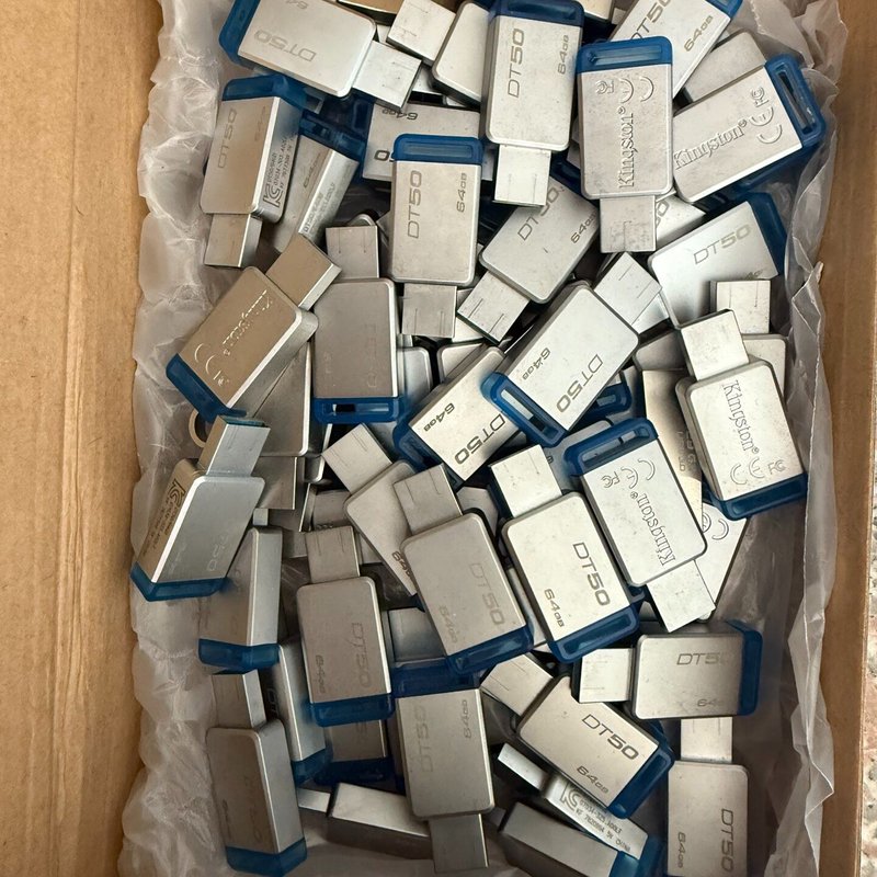 议价金士顿正品U盘,64G,DT50/64G,金属直插