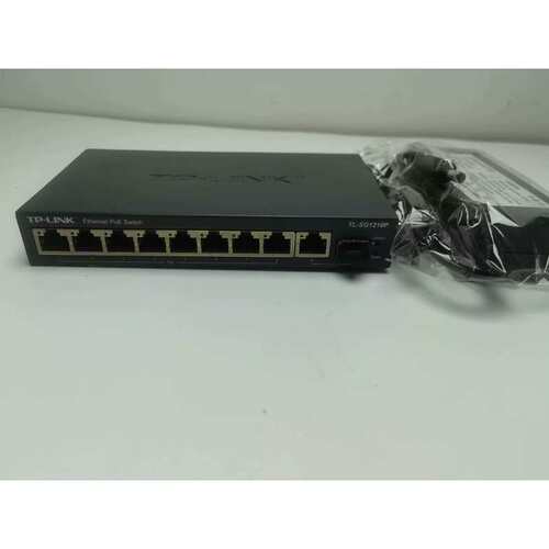 议价TP-LINK 带后配电源TL-SG1210P 千兆8口Po
