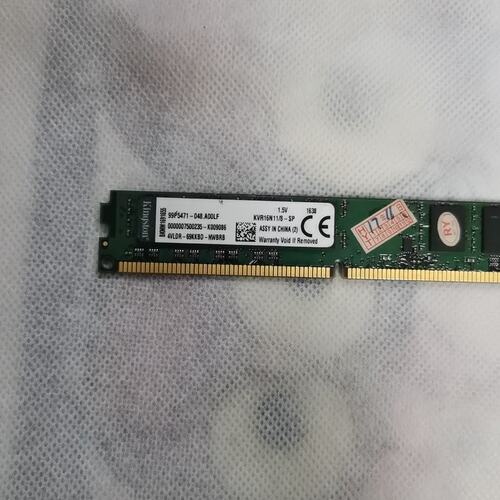 议价金士顿DDR3 8G内存条，型号KVR16N11/8，160