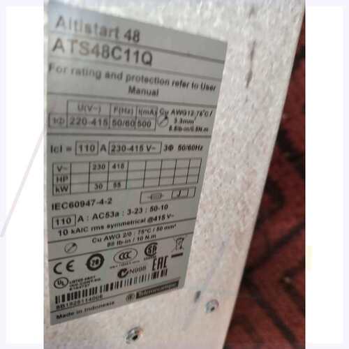 议价施耐DE软啓动ATS48C11Q，