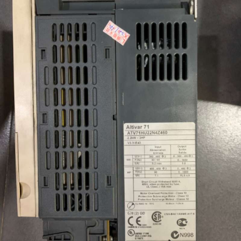 议价 ATV71HU22N4Z460 变频器维修 过流修理昆山