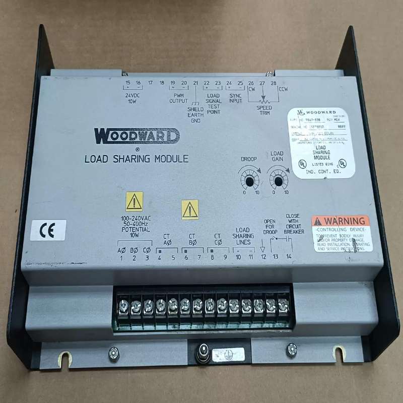议价(雨天电子)woodward 9907-838 实物拍摄!成色良好!