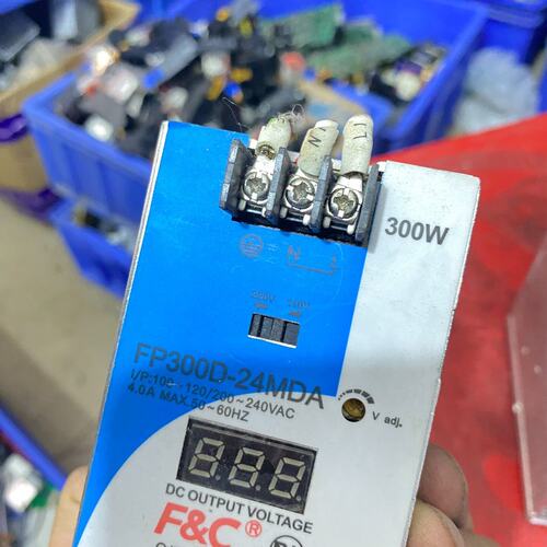 议价台湾导轨式数显电源开关FP300D-24MDA 300W