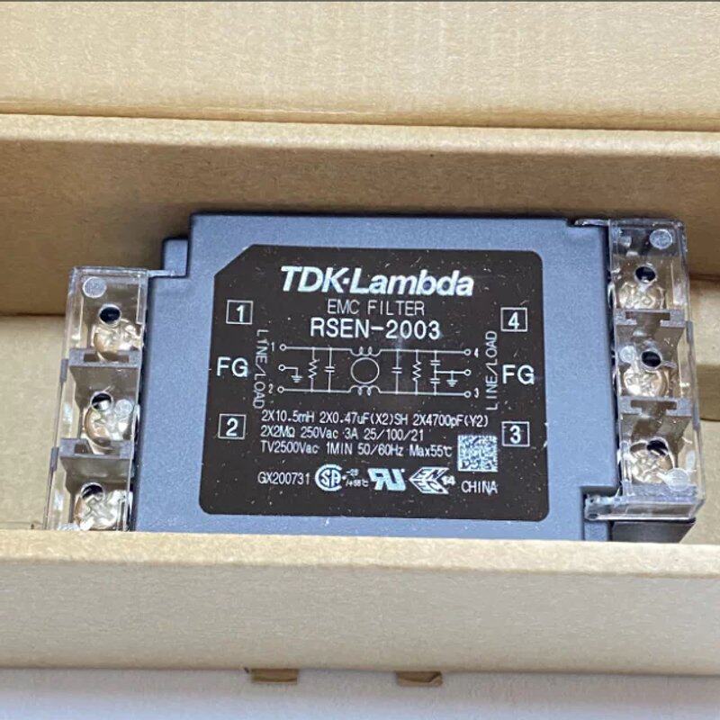 议价【】RSEN-2003滤波器TDK电源线滤波器250VAC 3A面板