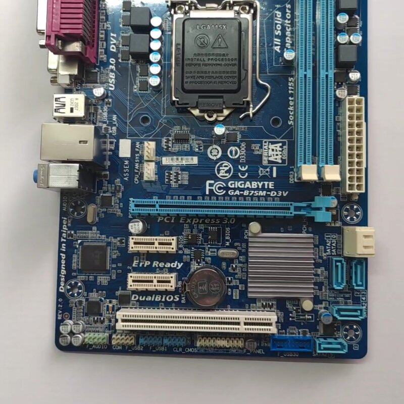 议价库存主板 技嘉 B75M-D3V A1155 DDR3