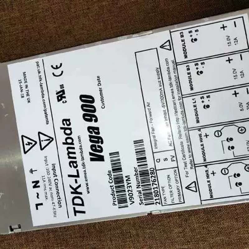 议价九成新TDK-Lambda Vega 900电源模块,型号V