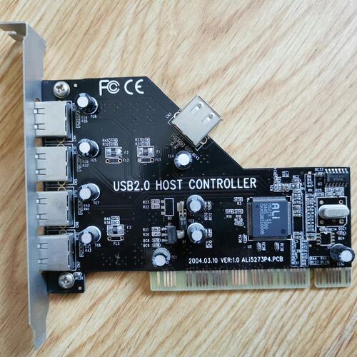 议价ALi M5273 PCI USB2.0扩展卡，标准32位P