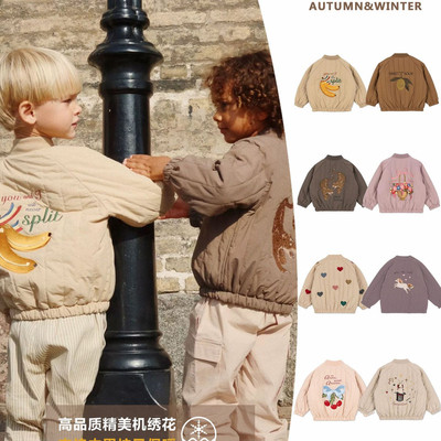 男童ks卡通三防夹棉飞行服新款春秋休闲可爱棉衣外套