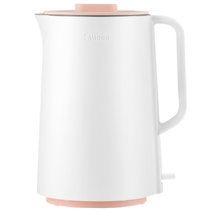 美的电热水壶家用烧水壶自动断电开水煲不锈钢大容量1.7L电水壶