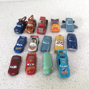 迪士尼赛车总动员玩具车麦克飞弹小汽车玩具麦昆塑胶赛车小跑车