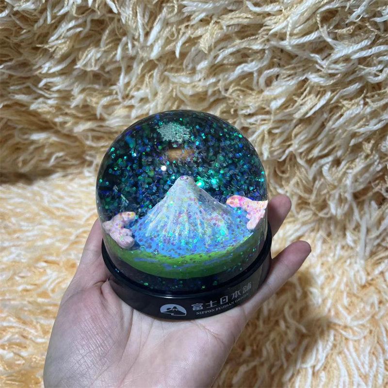 水晶球摆件女生新品春节