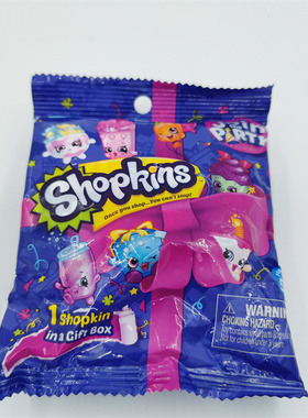 出口美国Shopkins购物精灵水果人惊喜盲袋可爱迷你小公仔女孩玩具