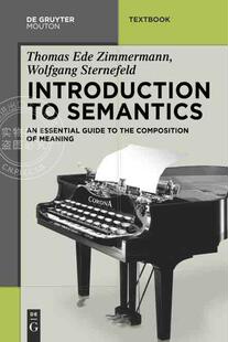 【预售 按需印刷】 Introduction to Semantics