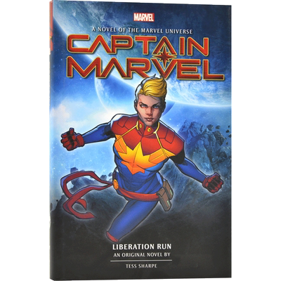 现货 漫威惊奇队长：自由之跑 英文原版 Captain Marvel: Liberation Run Prose Novel 精装 漫威宇宙小说 复仇者联盟