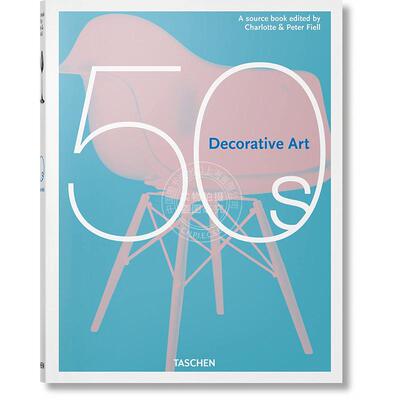 50年代装饰艺术 多语种 建筑室内装饰 塔森出版社Taschen 英文原版 Decorative Art 50s