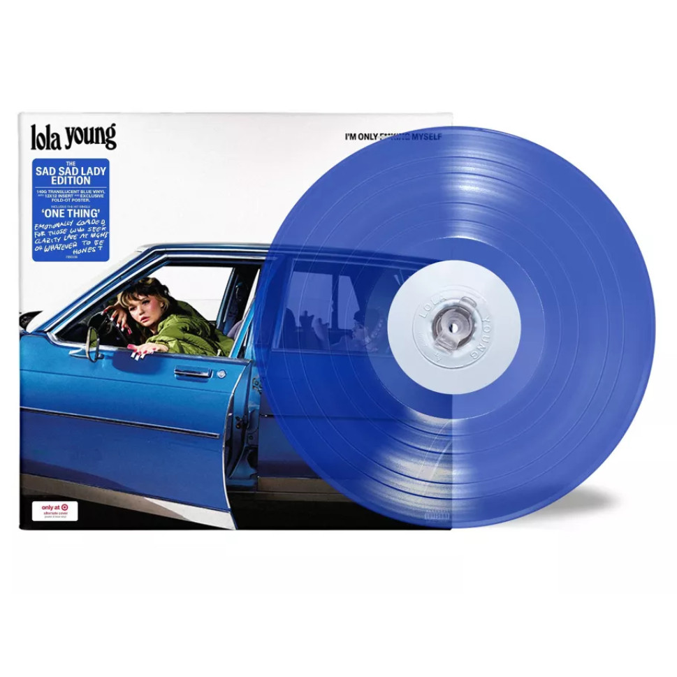 萝菈杨 我只是在安慰自己 (Target 独家半透明蓝胶)1LP 美版