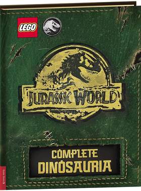 现货 乐高侏罗纪世界 恐龙全集 英文原版 LEGO Jurassic World: Complete Dinosauria 7-9岁