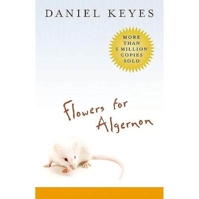 现货 献给阿尔吉侬的花束 丹尼尔·凯斯 英文原版 Flowers for Algernon 科幻小说星云奖