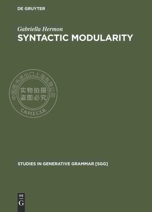 【预售 按需印刷】 Syntactic Modularity