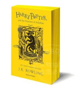 现货！哈利波特与阿兹卡班的囚徒20周年纪念版 赫夫帕夫学院Harry Potter and the Prisoner of Azkaban Hufflepuff Edition平装