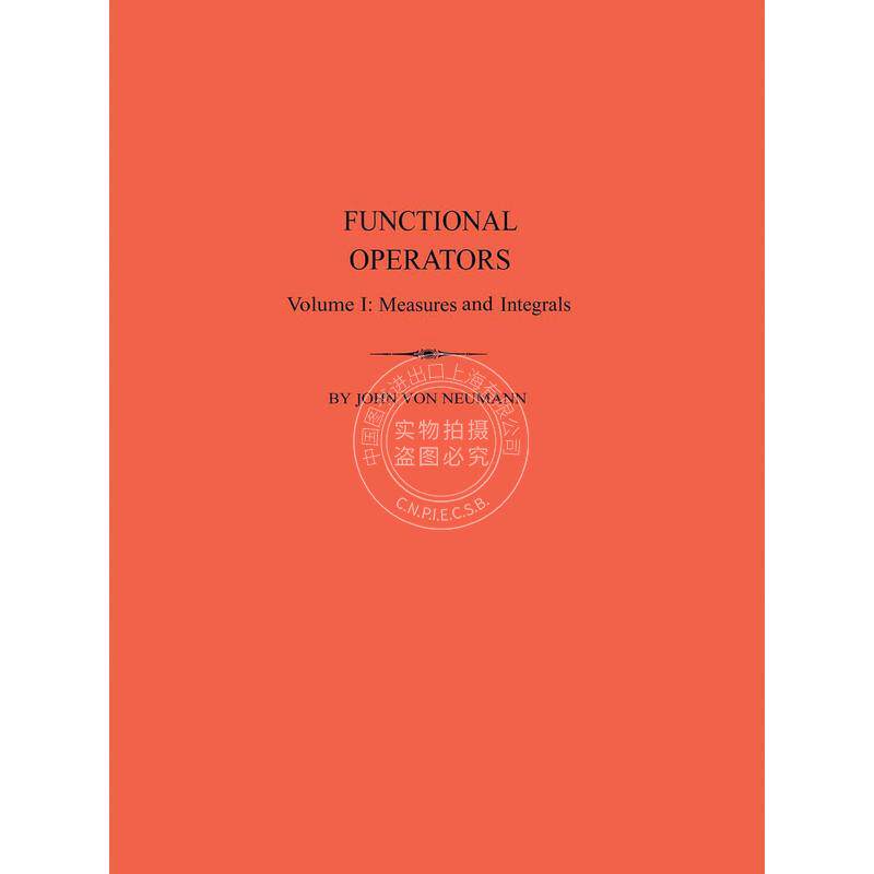 【满299送PUP新年台历】 Functional Operators (AM-21)  Volume 1功能操作员（AM-21），第1卷 普林斯顿