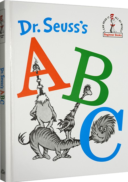 现货 英文原版 Dr Seuss ABC苏斯博士 精装书 廖彩杏书单 字母词汇学习