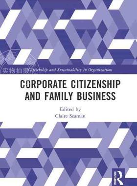 【预售 按需印刷】 Corporate Citizenship and Family Business