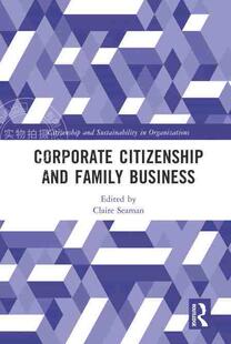 【预售 按需印刷】 Corporate Citizenship and Family Business