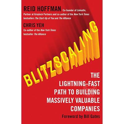 现货 闪电式扩张：打造高估值公司的闪电之路 英文原版 Blitzscaling: The Lightning-Fast Path to Building Massively Valuable
