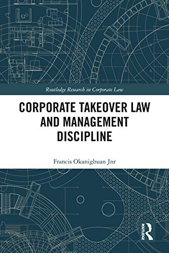 预售按需印刷 Corporate Takeover Law and Management Discipline